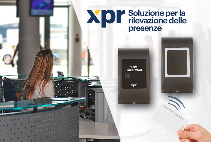Scopri la soluzione XPR per la rilevazione di presenze!