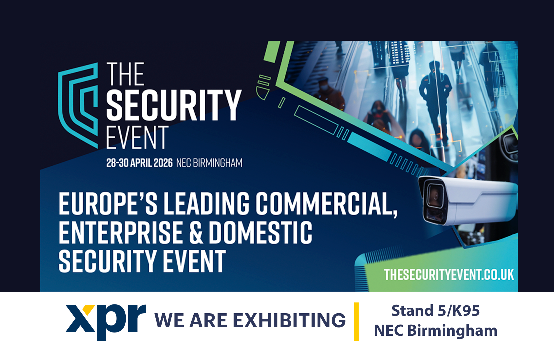 We will be exhibiting at The Security Event 2026 in Birmingham!